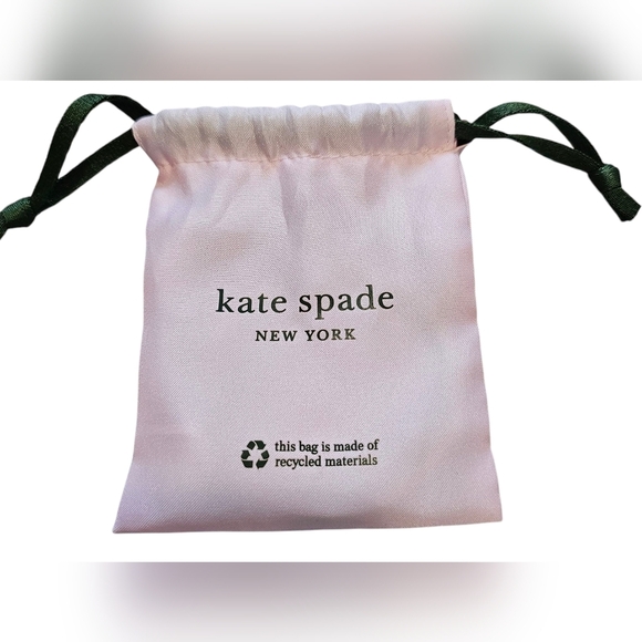 Kate Spade Hole Punched Hinged Coral and Gold Bangle/Bracelet. New With Tags! - Picture 2 of 6